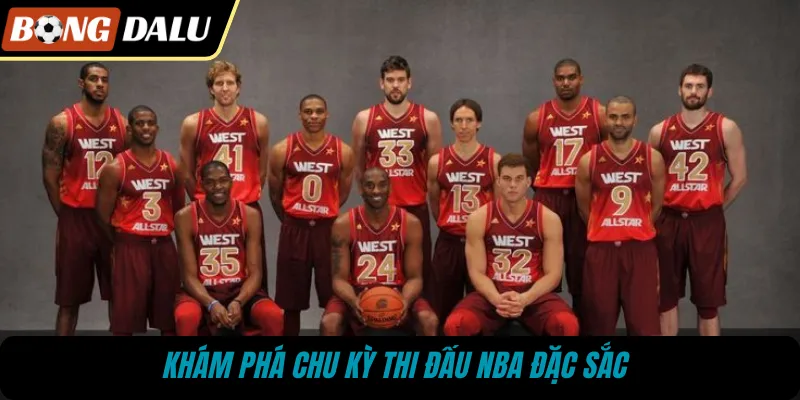 Khám phá chu kỳ thi đấu NBA đặc sắc